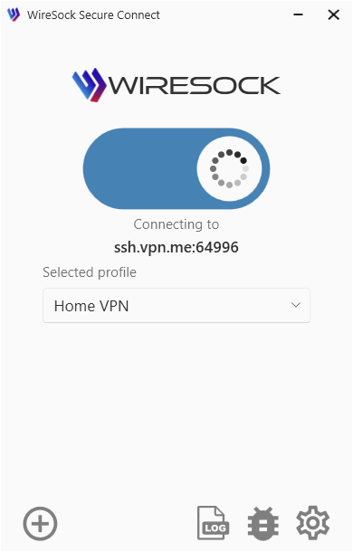 Connection toggle