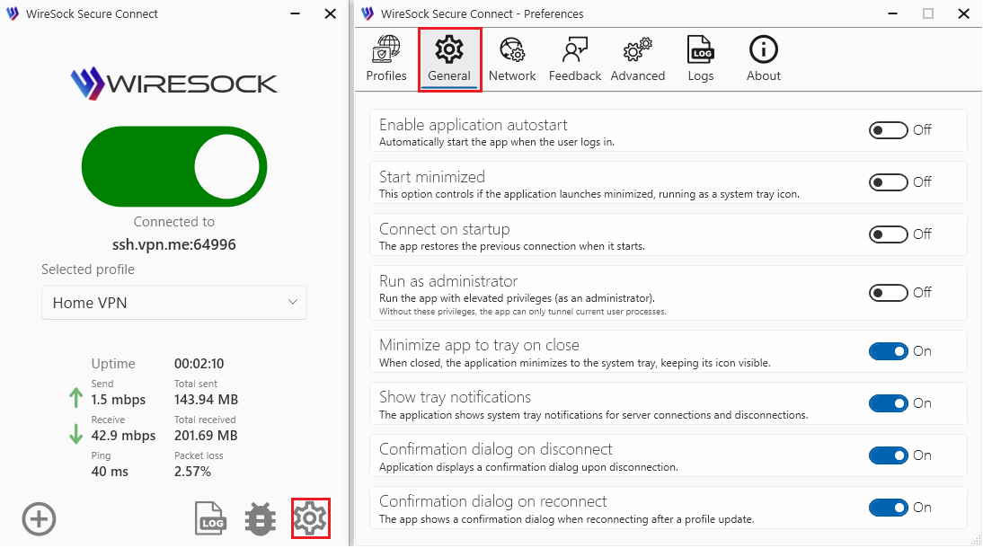 Windows WiFI Hotspot Settings